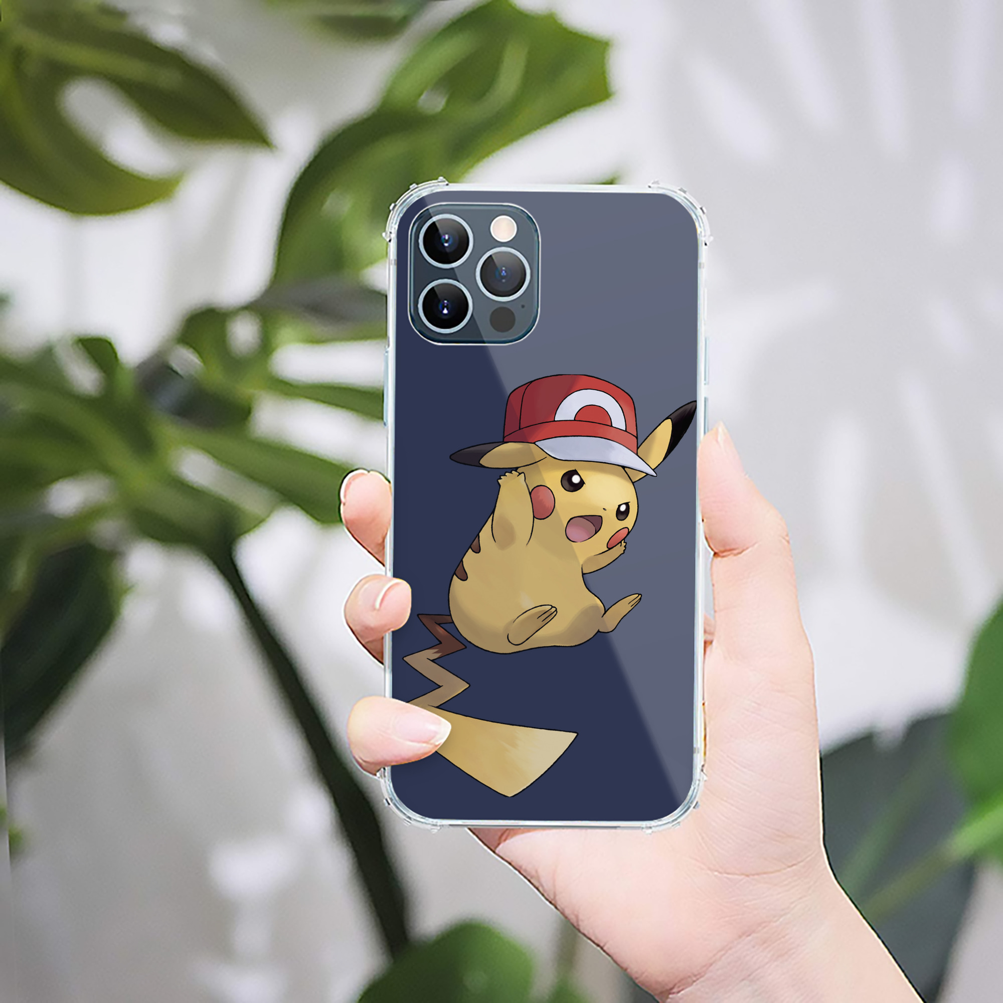 （画像用） ポケットモンスター Pokémon 【iPhone 12シリーズ対応】透明スマホケース（クリアソフトケース）